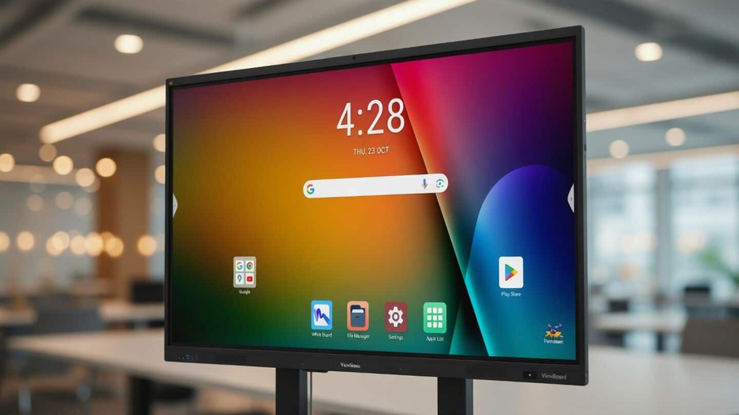 ViewSonic launches ViewBoard IN04V-N interactive 4K displays in India