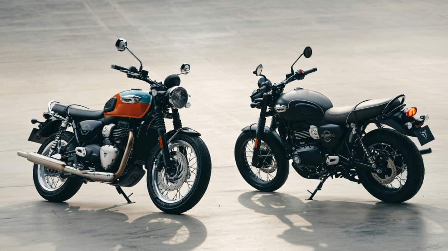 Triumph unveils Bonneville T40 built by Bajaj with 350-cc engine