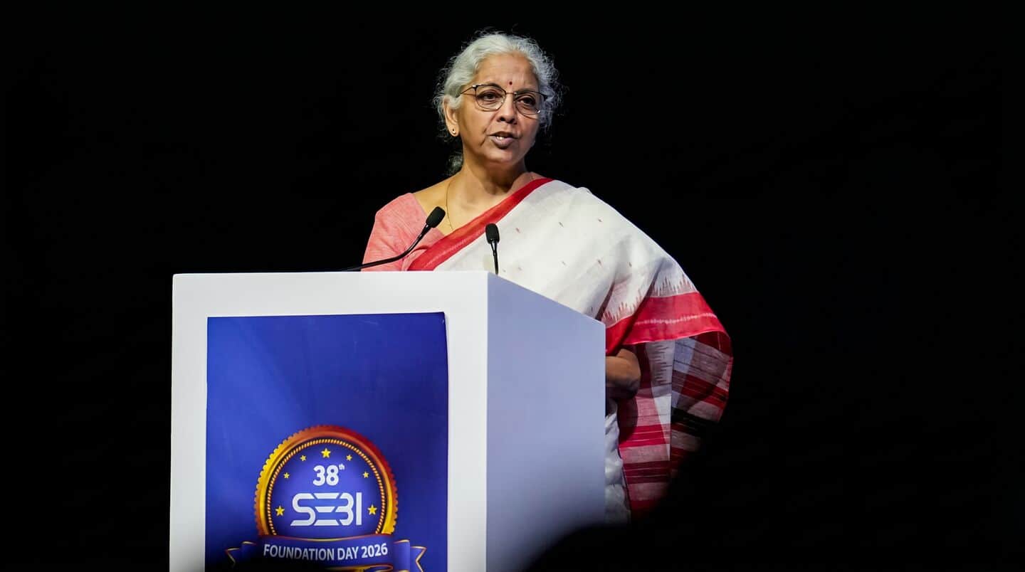 Finance Minister Sitharaman says PM Modi urges conserving foreign exchange