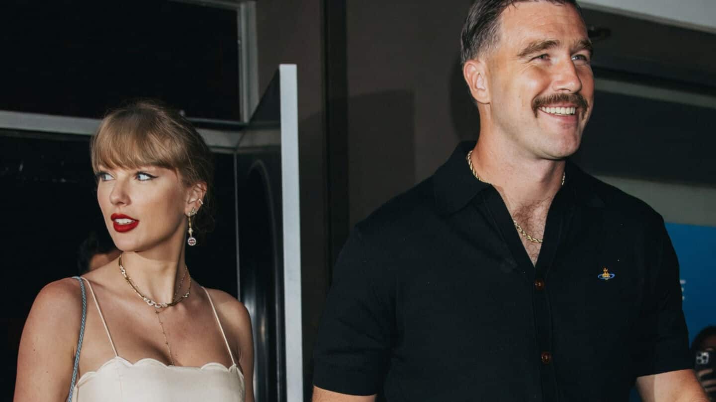 Swift and Kelce spotted with fluffy white Samoyed-like puppy Sunday