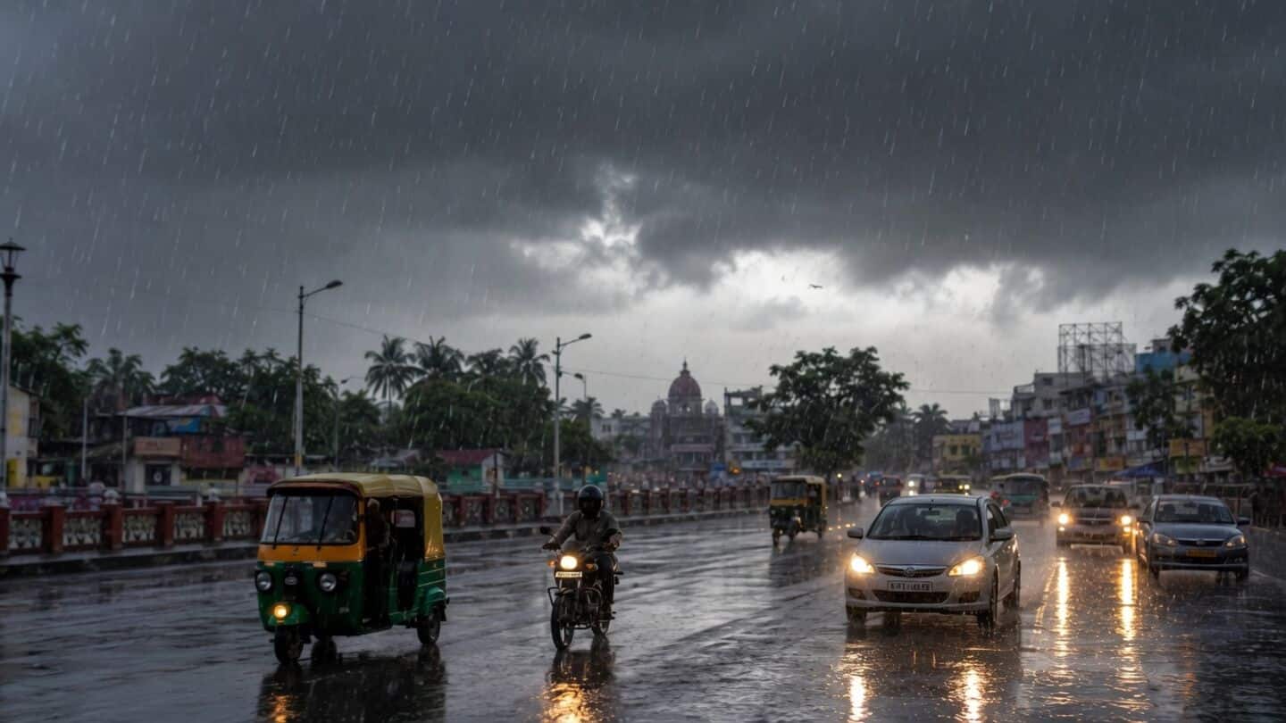 IMD forecasts heavy rain and thunderstorms across India this Tuesday