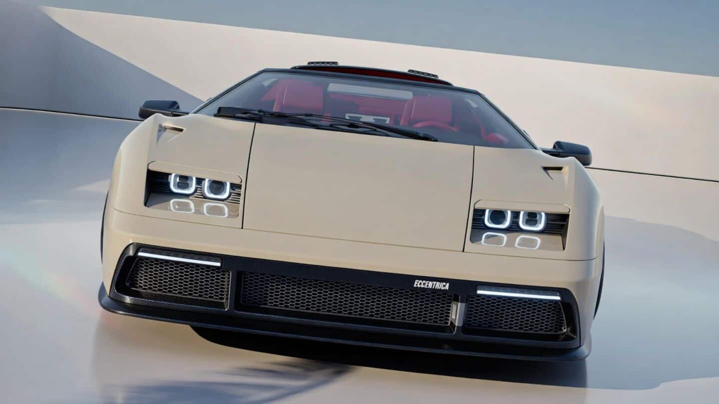 Eccentrica unveils limited roofless V12 roadster at Monterey Car Week