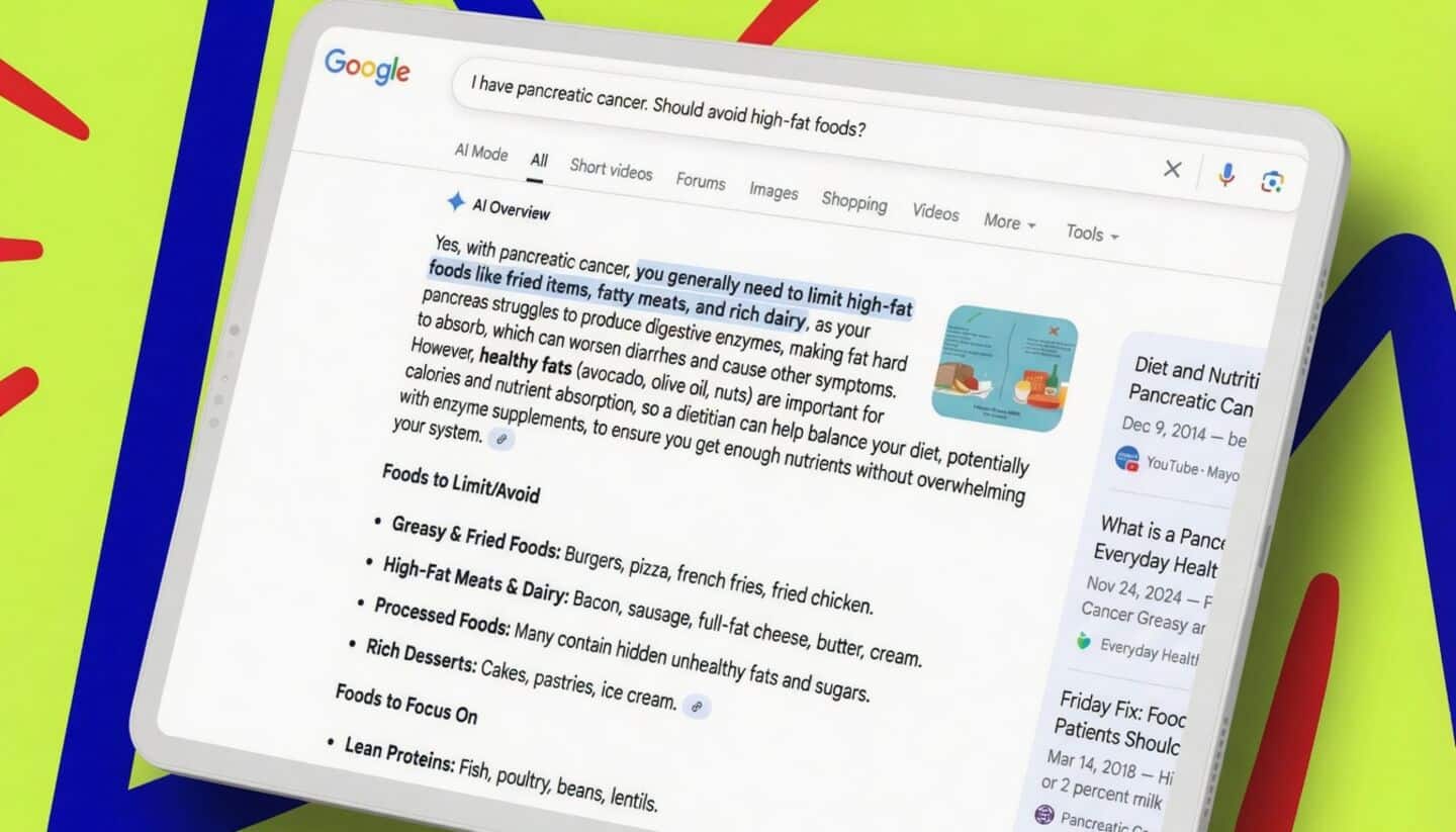 Investigation finds Google's AI overviews give questionable health advice