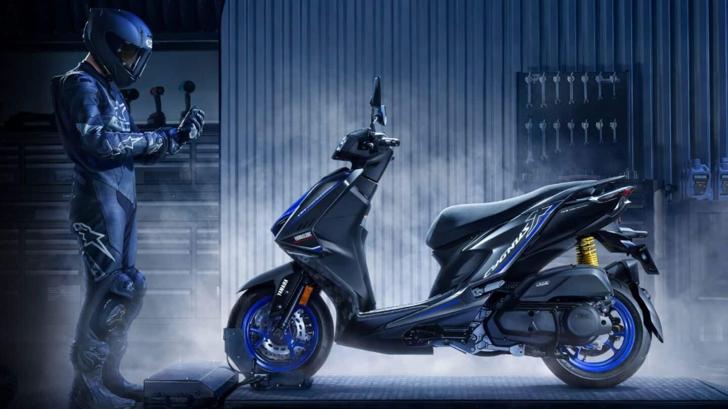 Yamaha unveils Cygnus X Special Edition with YZF-R1M styling