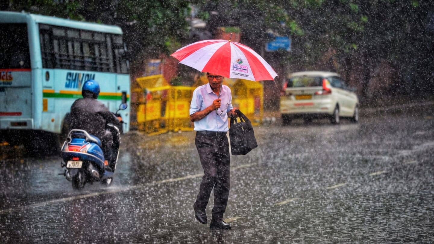 Rain brings relief to Delhi as IMD issues red alert