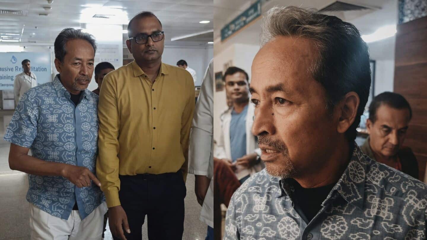 Sonam Wangchuk arguing with staff at Safdarjung Hospital goes viral
