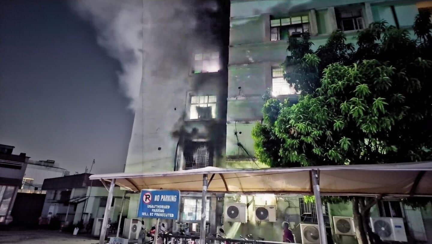 Odisha: 10 patients die in SCB Hospital fire