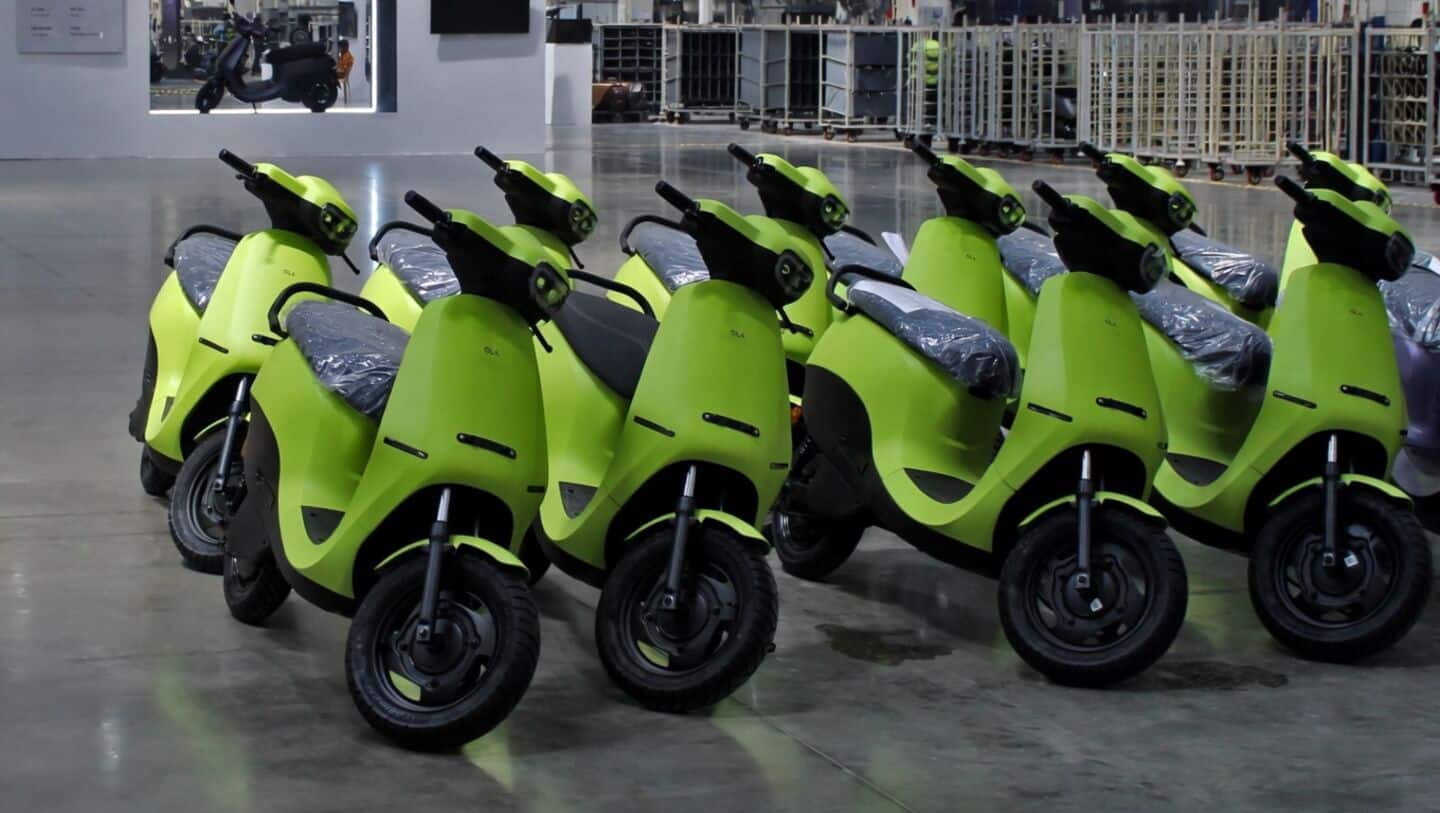 Ola Electric stock slips after earnings as revenue falls 57%