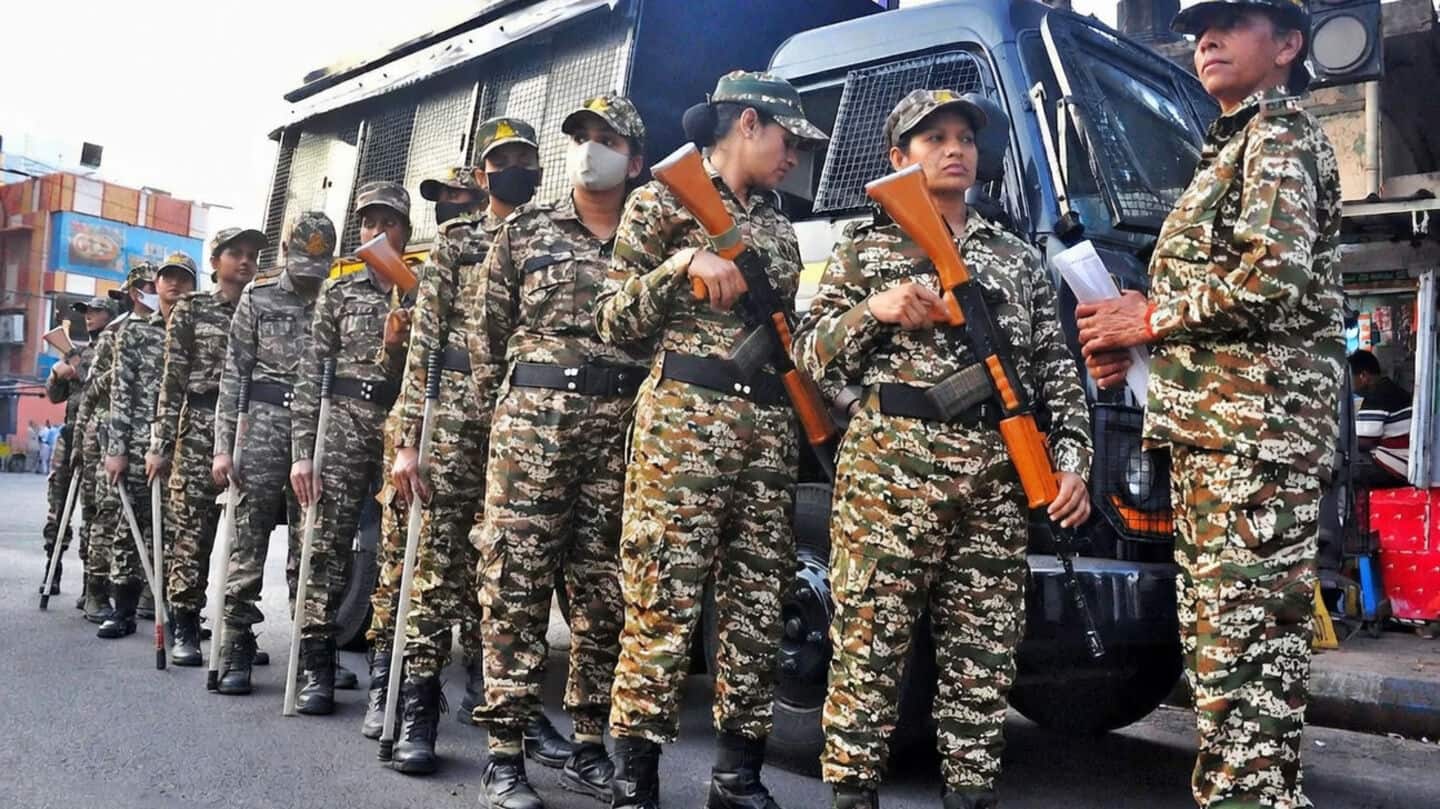 Election Commission deploying nearly 2.4L CAPF in West Bengal