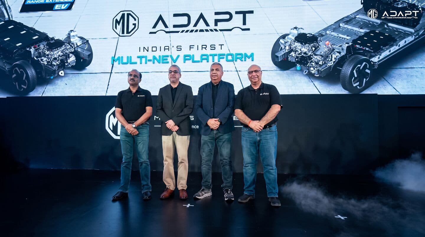 JSW MG Motor India debuts MG ADAPT, plans FY2026-27 launches