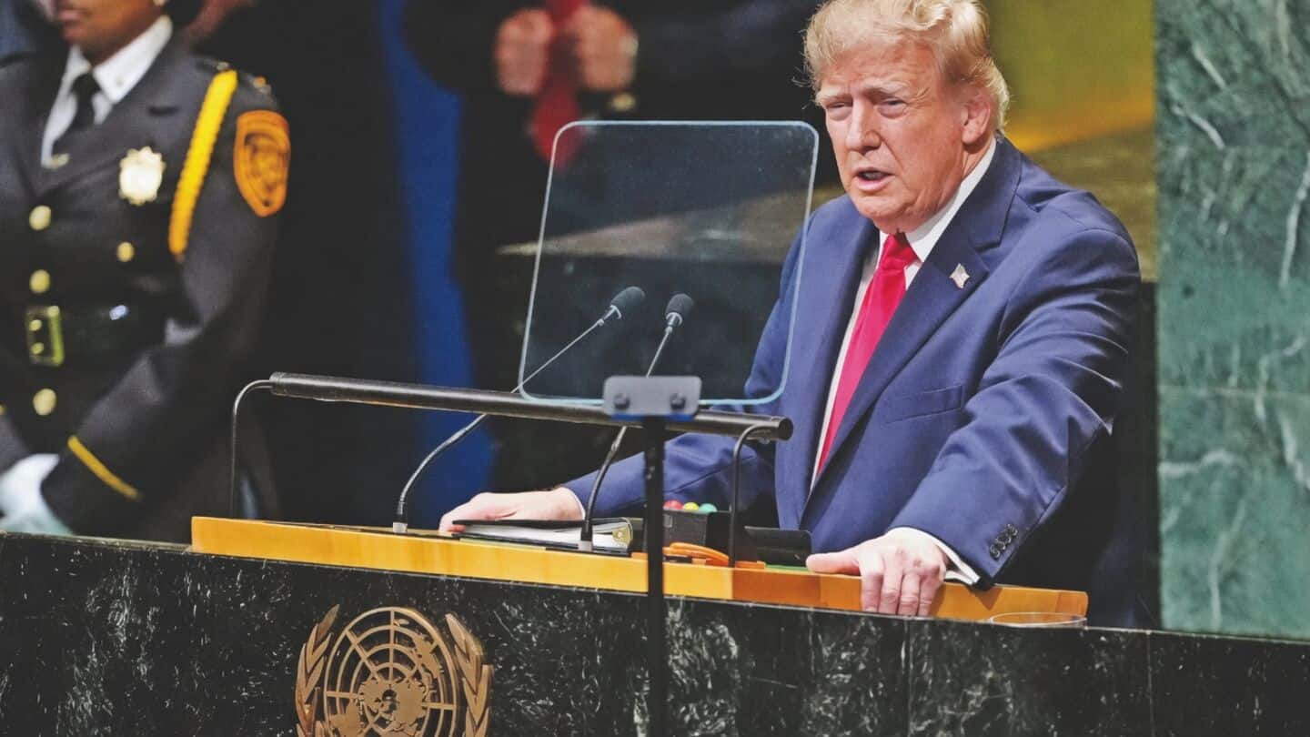 Trump calls for 'complete' economic isolation of Iran at UNGA