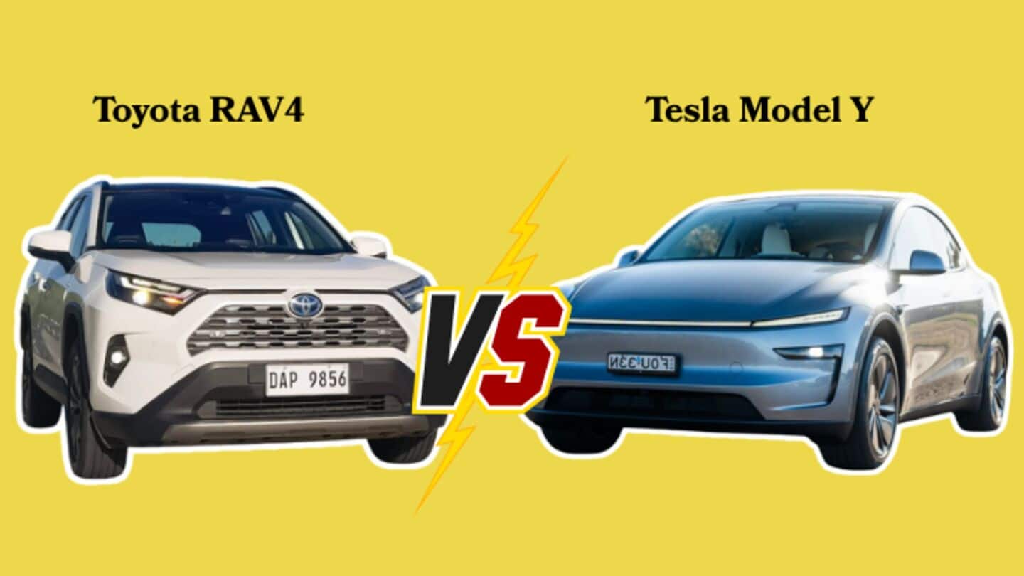 Toyota RAV4 outperforms Tesla Model Y in 2024 global sales