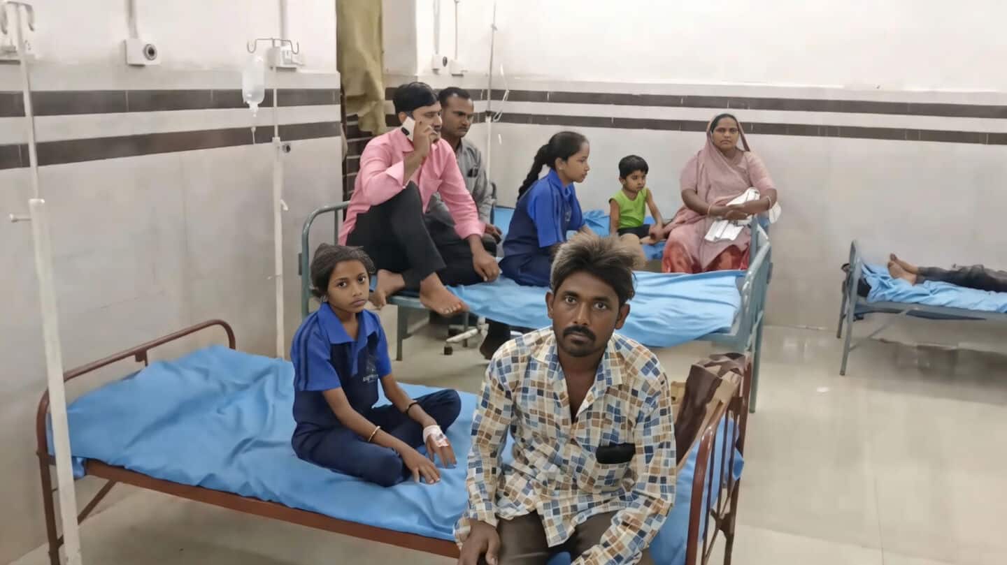 Over 100 Longdi Primary students treated after Hanuman Jayanti meal