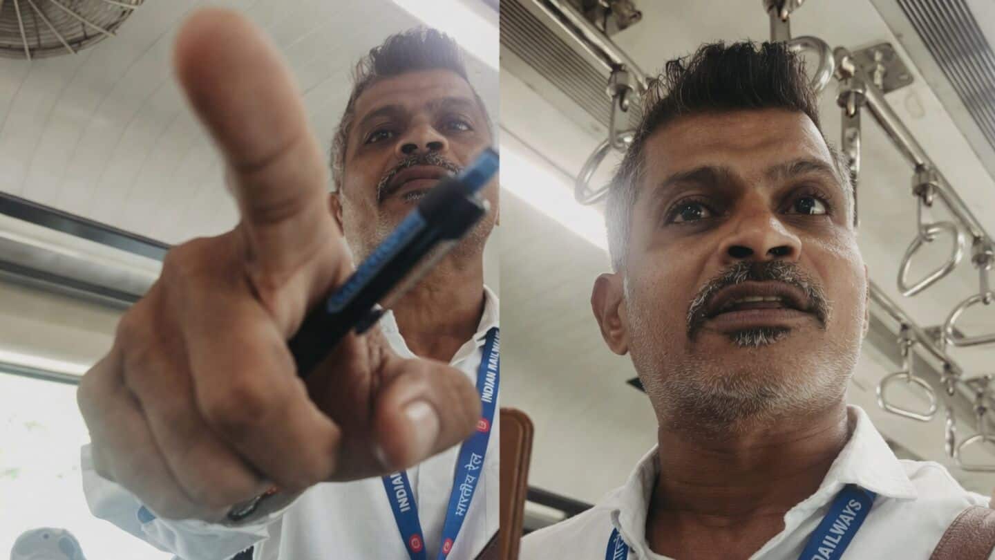 Passenger demands Marathi on Mumbai local, Marathi speaking TC intervenes