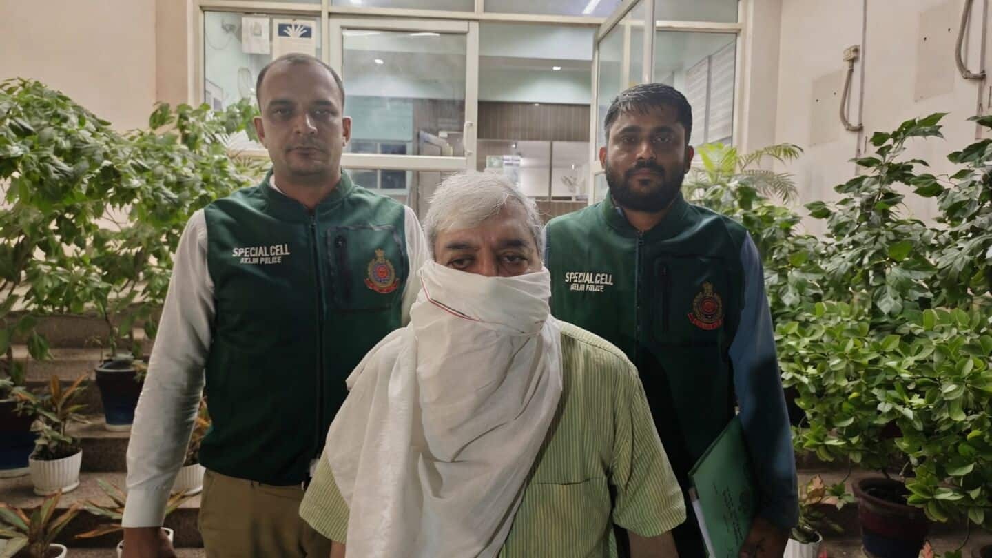 Delhi Police arrest 72-year-old Hari Singh Shekhawat over alleged extortion