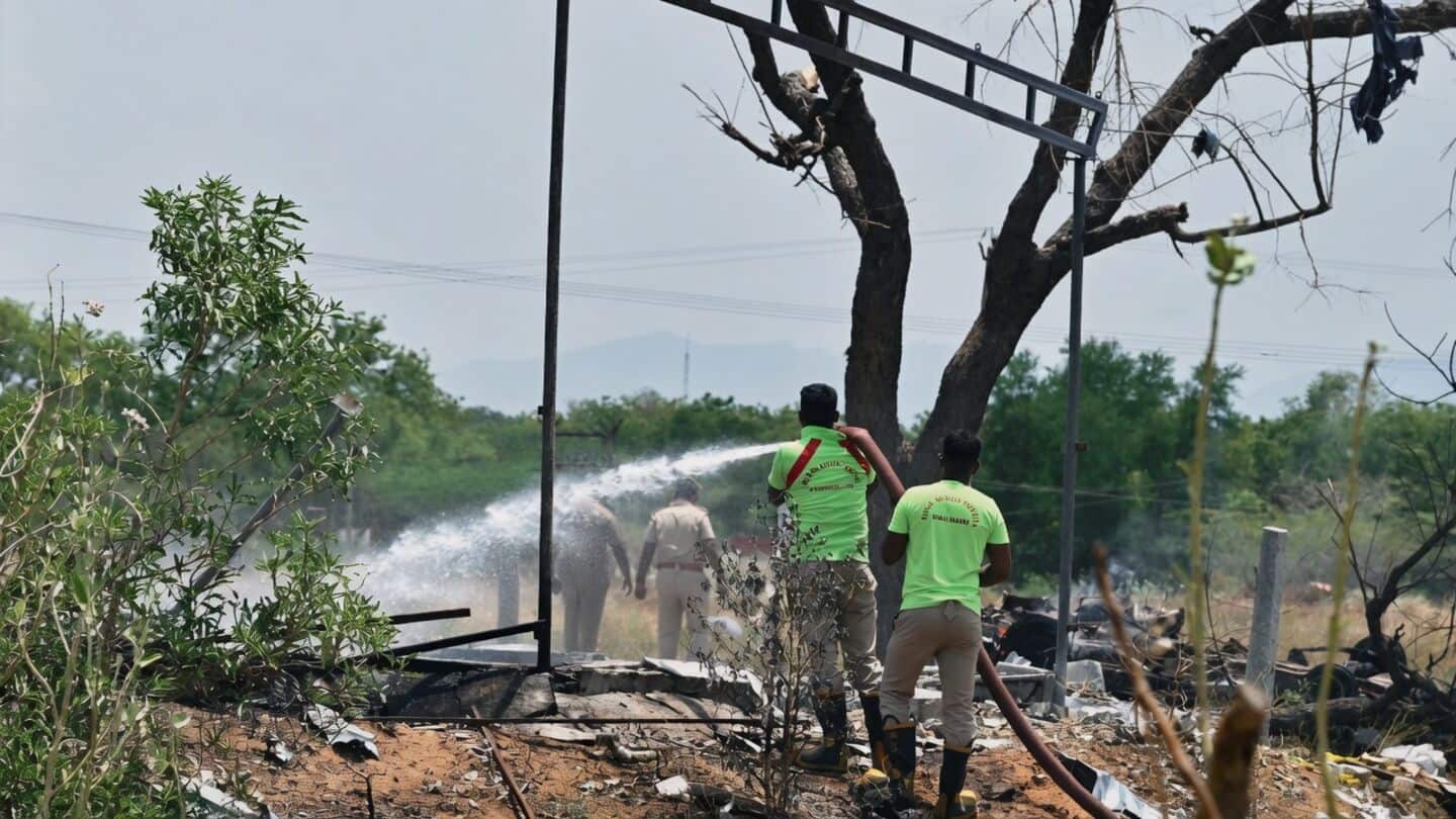 Sivakasi illegal firecracker unit blast kills 2, critically injures 1