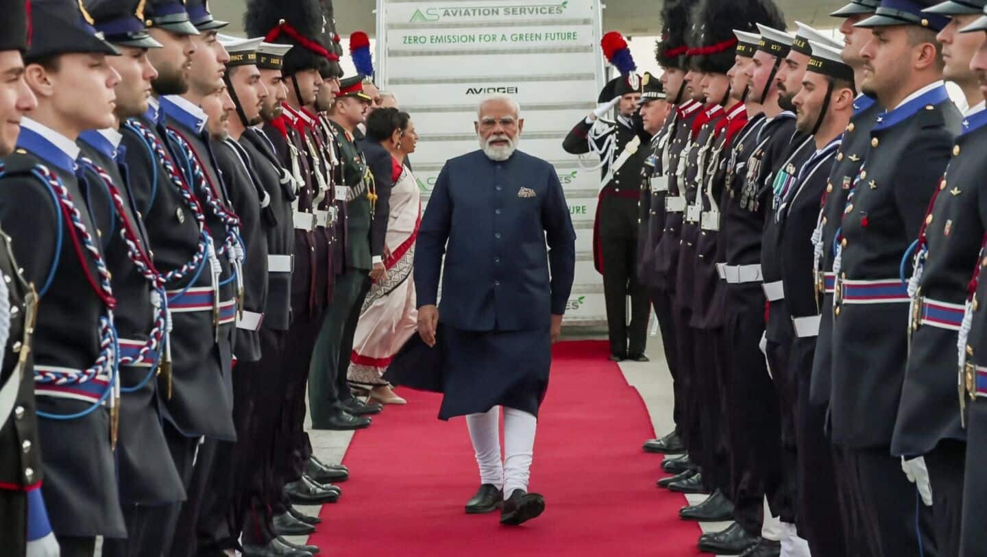 Narendra Modi in Rome to advance joint strategic action plan