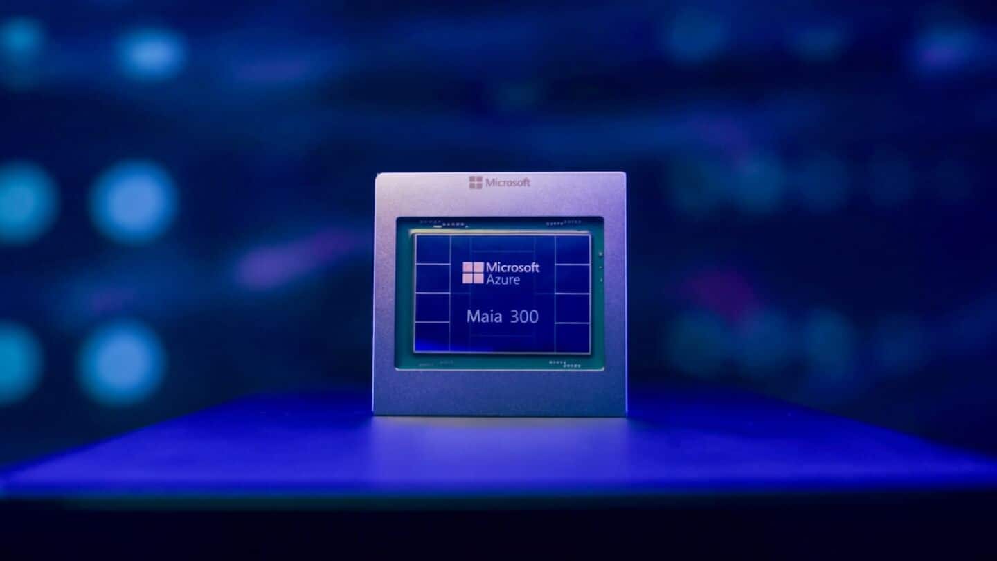 Microsoft to launch over 1 million Maia 300 AI chips