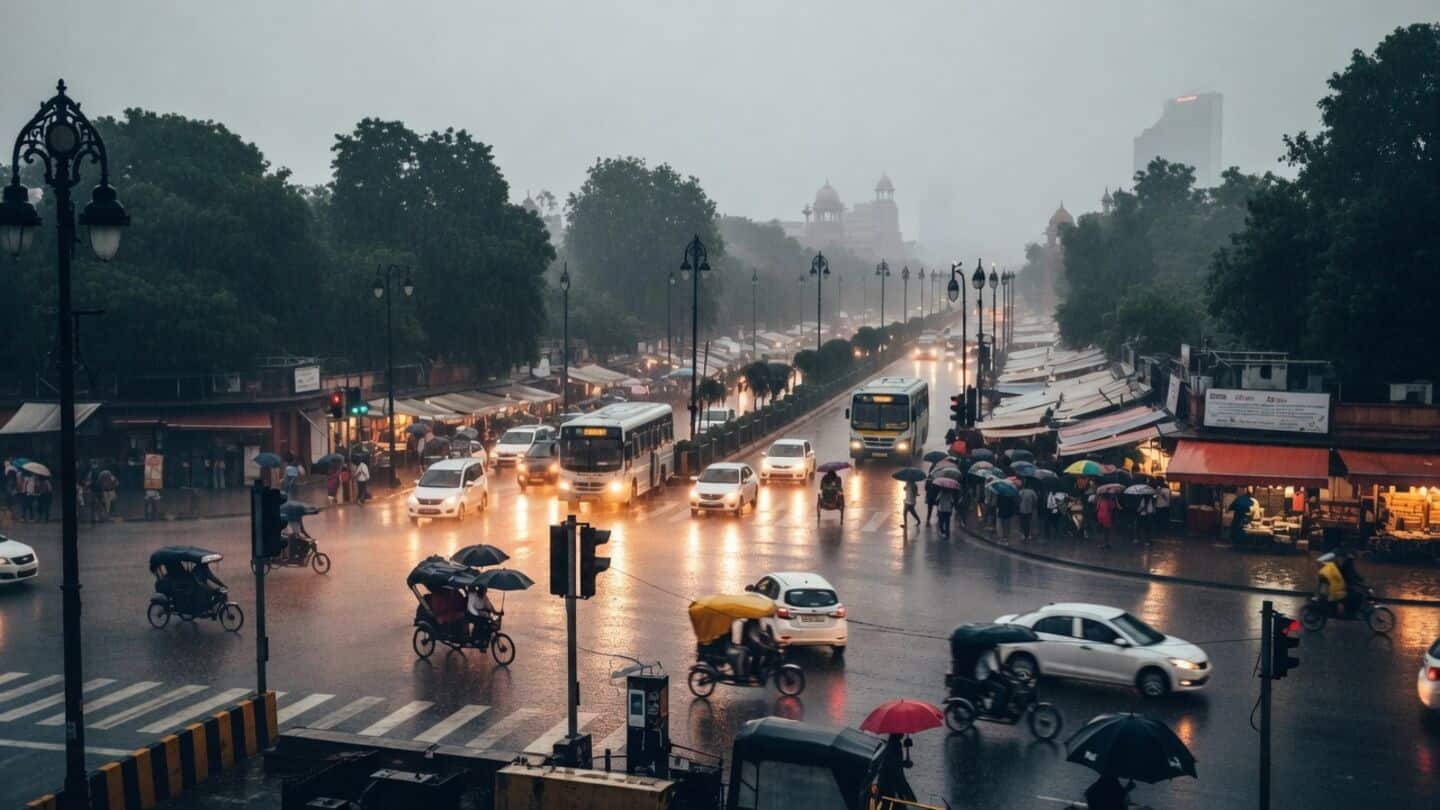 Steady rain cools Delhi, IMD forecasts showers until June 19