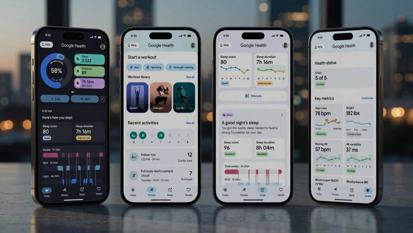 Google Health 5.0 on Android removes Fitbit brand adds widget