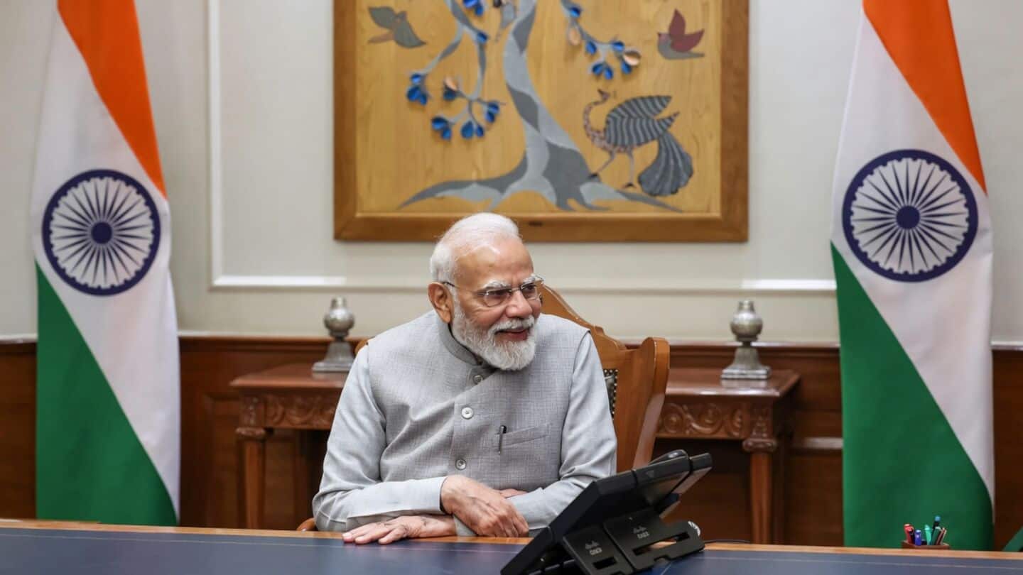 PM Narendra Modi addresses Middle East conflict impact on India