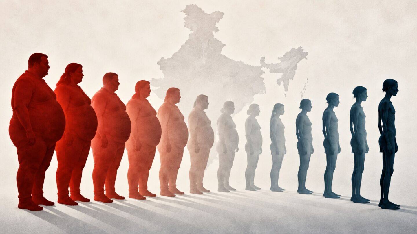 NFHS-6 finds rising underweight and overweight among Indian adults 15-49