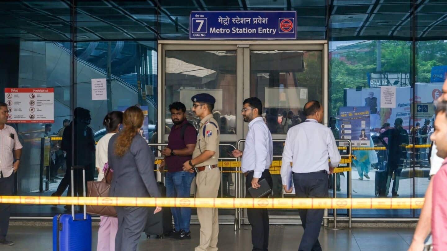 Delhi metro closes 18 stations amid Cockroach Janata Party protest