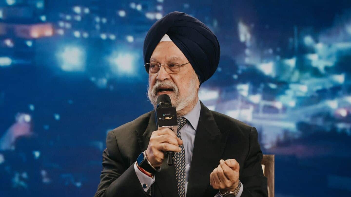 Hardeep Singh Puri says ethanol-blended gasoline won't affect car insurance