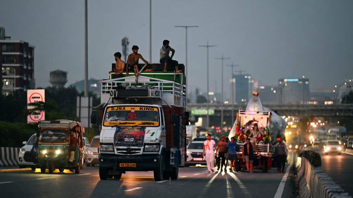 Gurugram traffic police roll out 3 day plan for Kanwariyas
