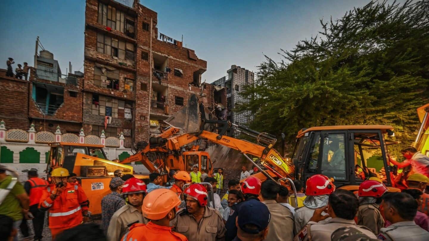 Seemapuri building collapse killed at least 5 exposing enforcement failures