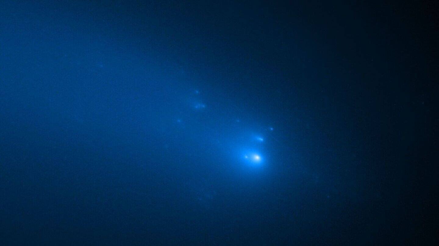 NASA captures stunning breakup of comet ATLAS