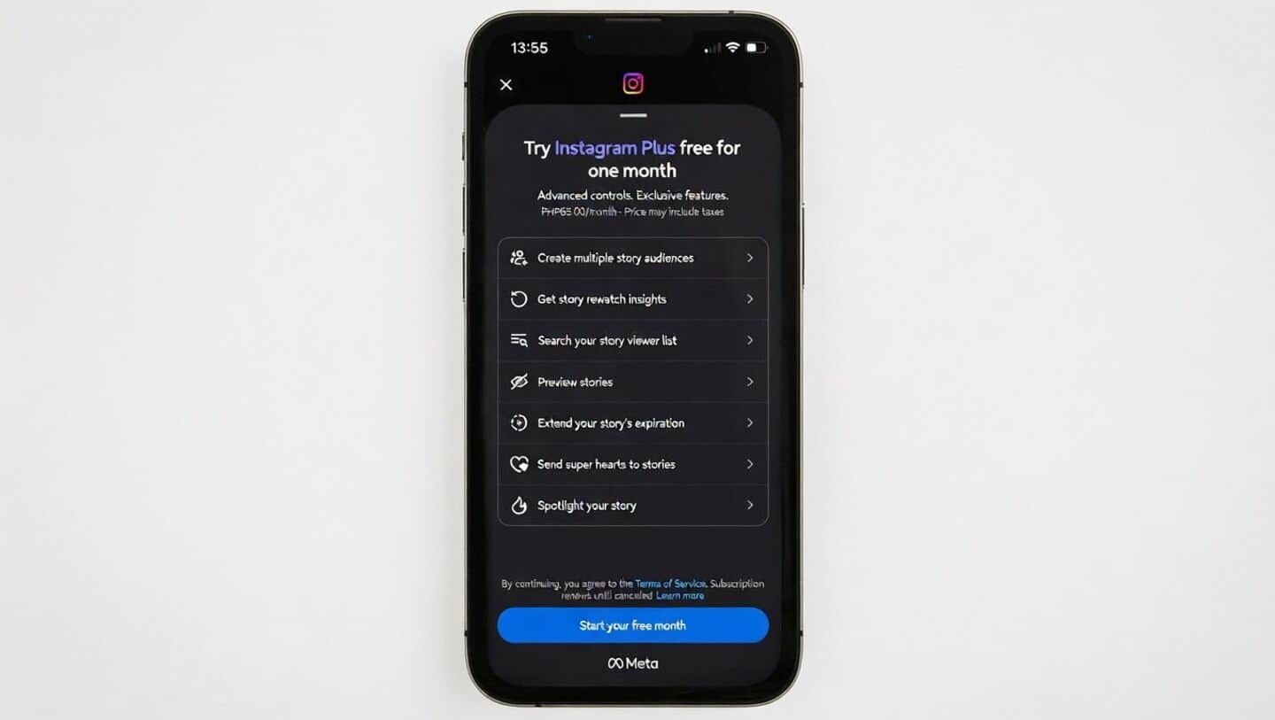 Instagram tests paid Plus tier in Philippines and Japan
