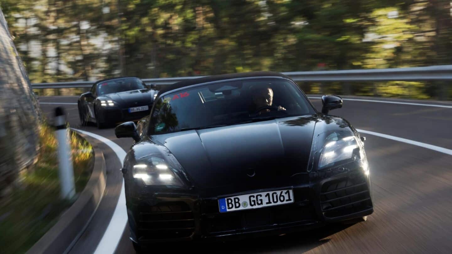 Porsche electrifies Boxster and Cayman with batteries behind seats 2027