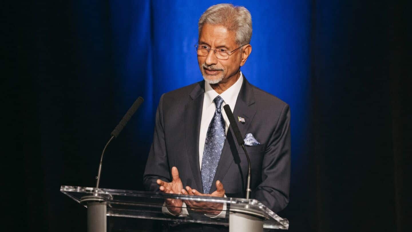 S Jaishankar says India China ties warming after border progress