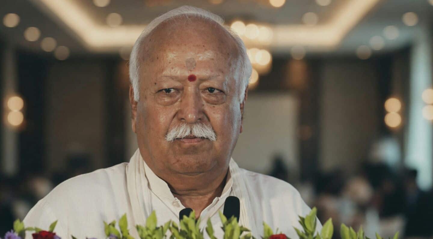 Mohan Bhagwat urges harmony during US tour for RSS centenary