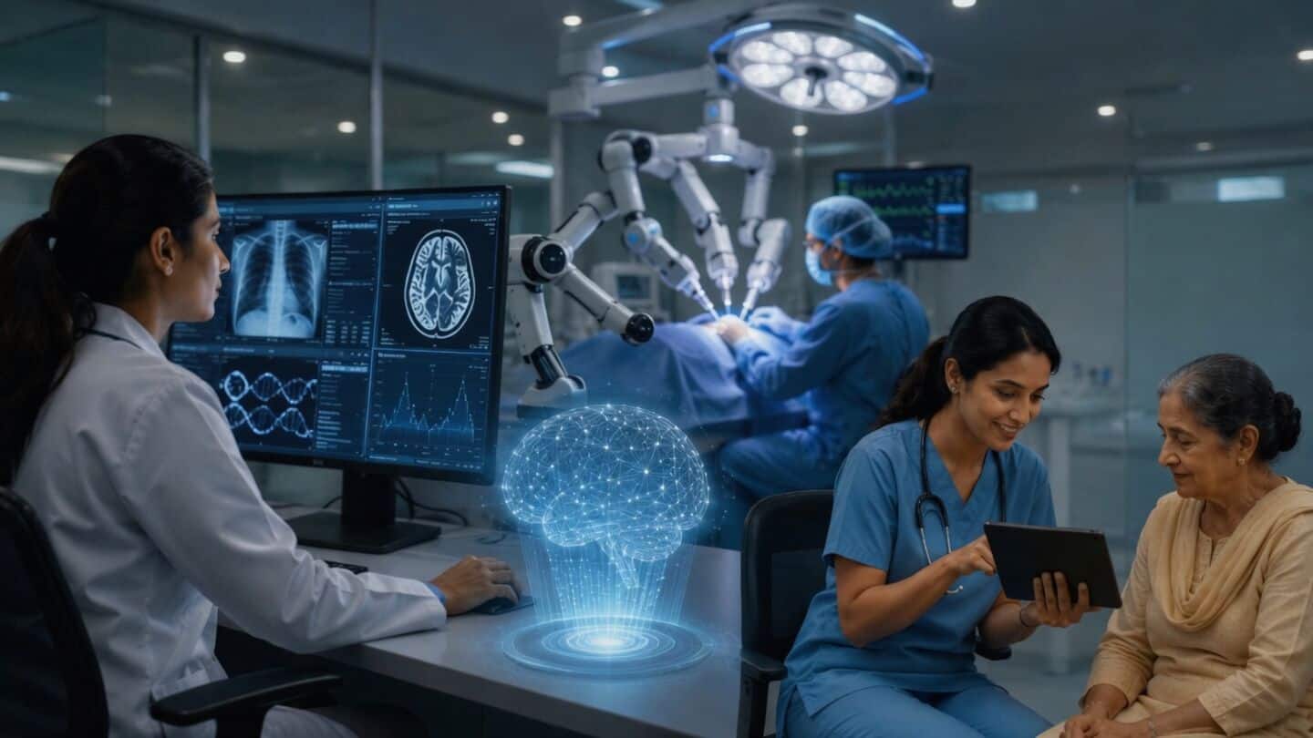 AI adoption growing 36.8% annually reshapes India's healthcare landscape