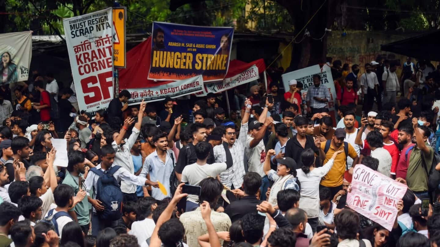 Meta mistakenly blocks Saurav Das's WhatsApp amid NEET paper protests