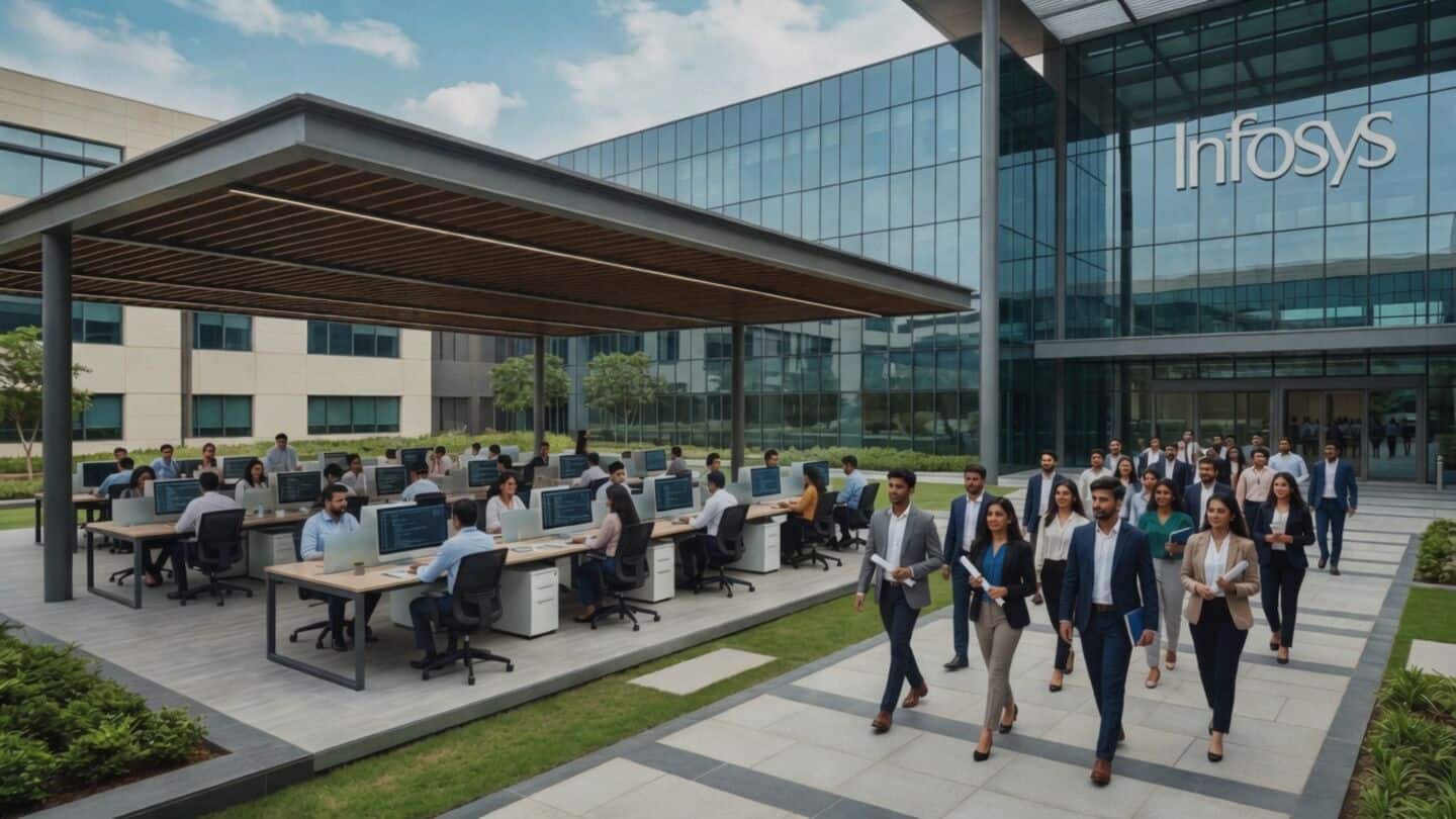 Infosys hiring 20,000 graduates to meet booming AI services demand