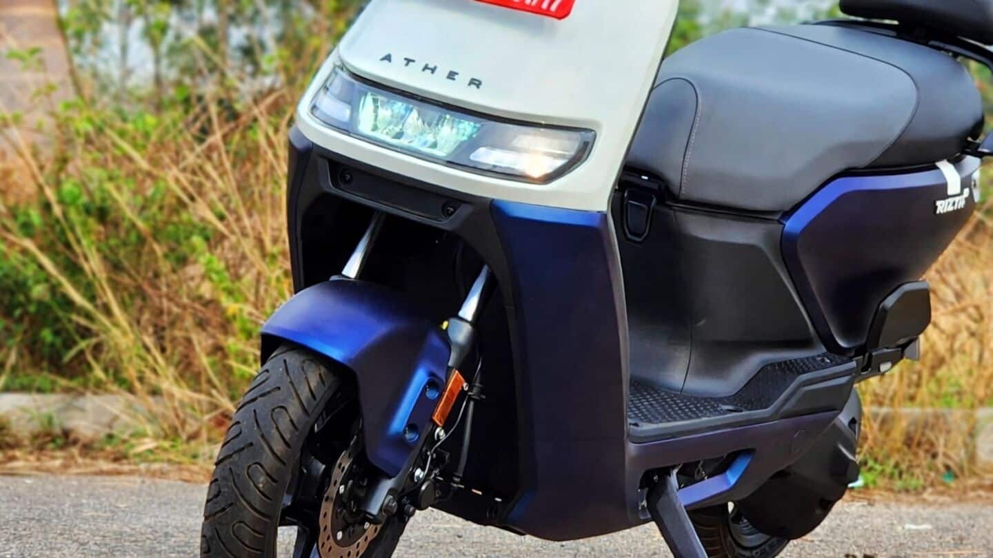 Ather Energy secures 1,200 cr from Hero, government and founders
