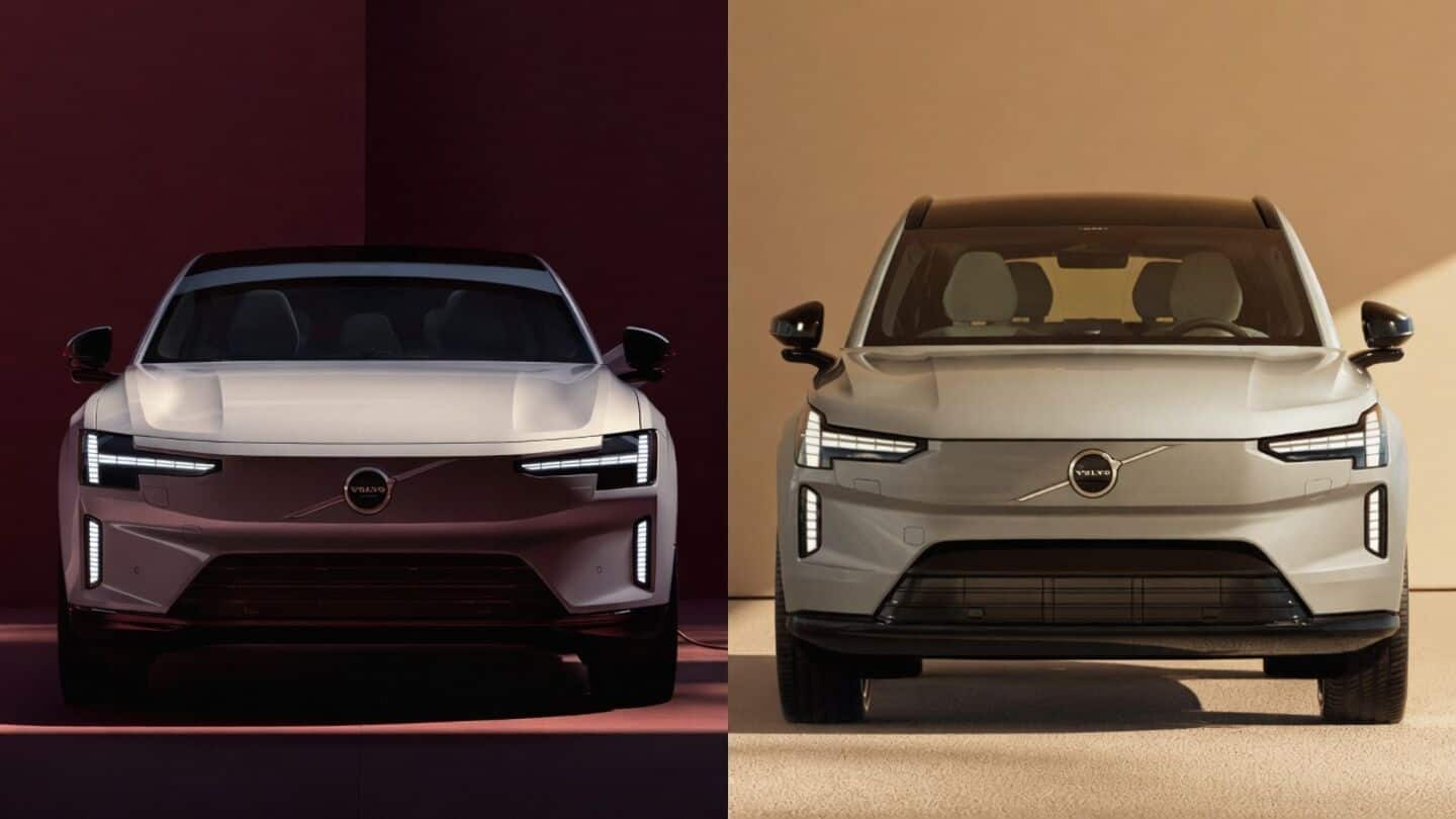 Volvo ES90 and EX90 EVs arrive in India October 12
