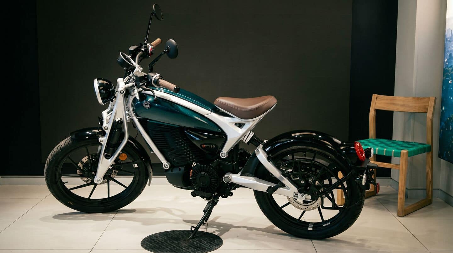 Royal Enfield unveils Flying Flea C6 electric motorcycle in Bangalore