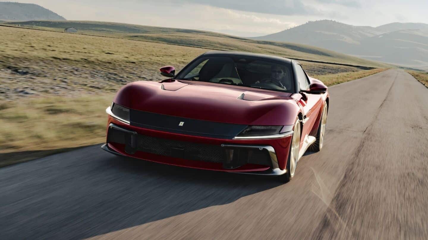 Ferrari unveils limited 12Cilindri Manuale blending manual feel with by-wire