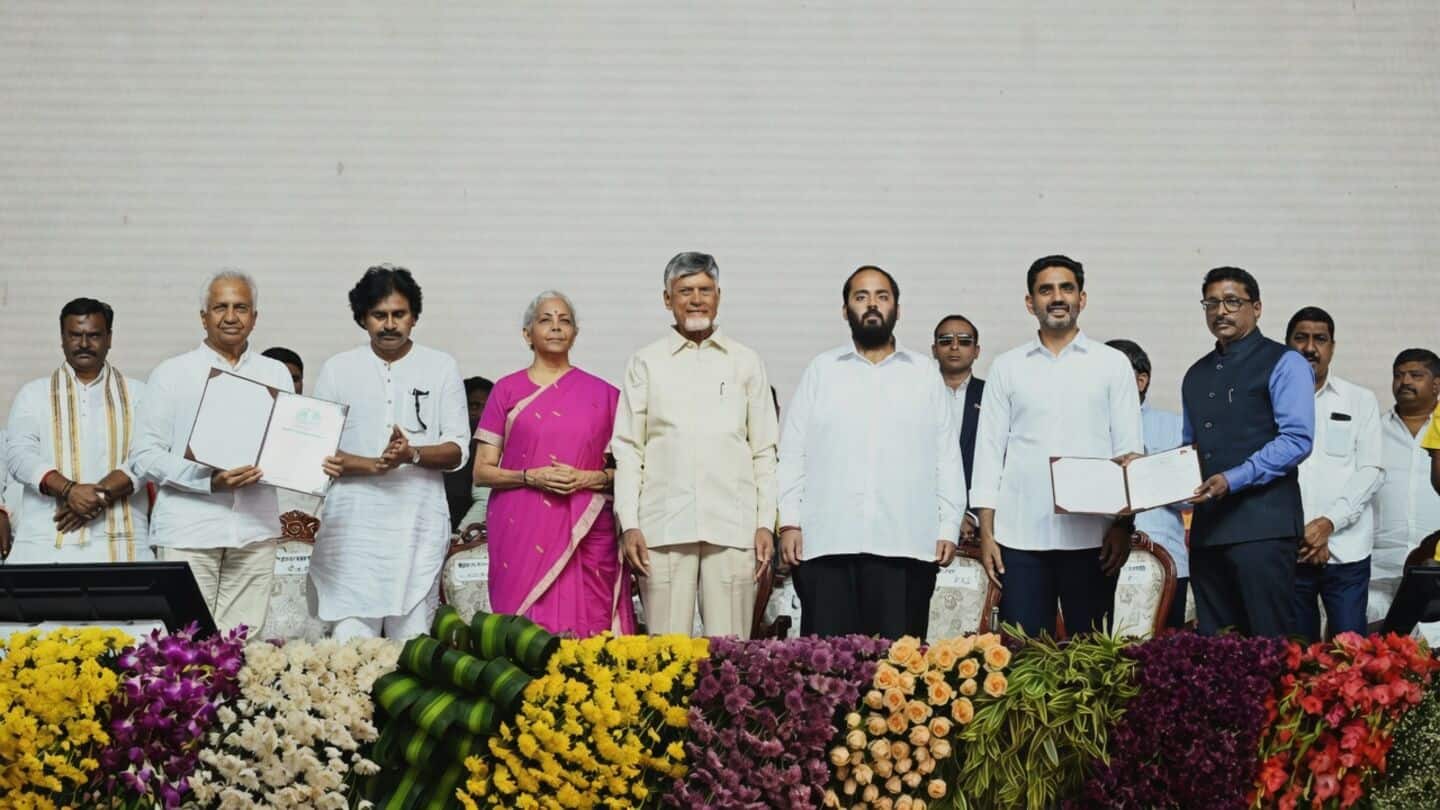 Nirmala Sitharaman announces farmer support measures at Andhra Pradesh launch