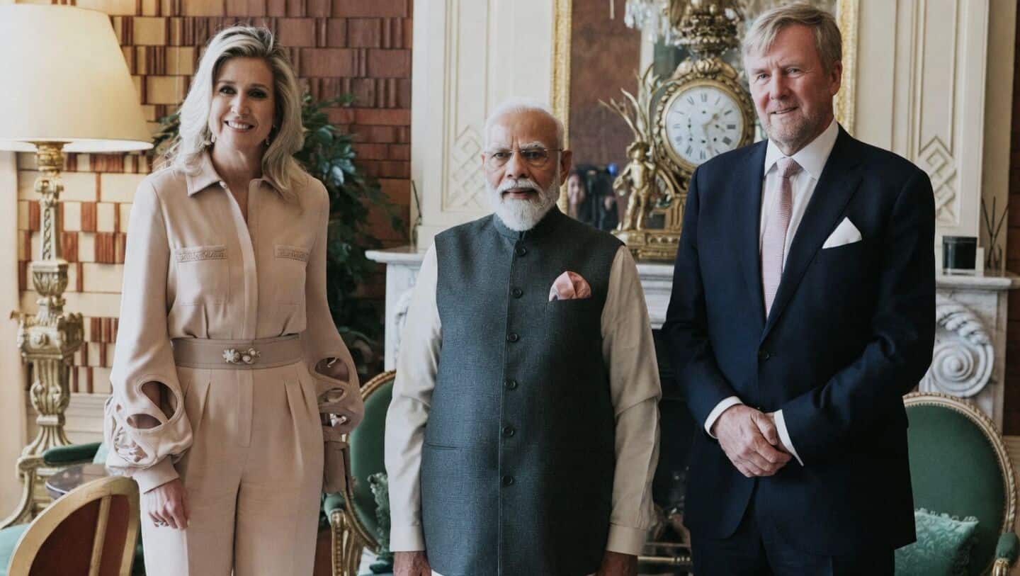 Narendra Modi meets Dutch monarchs in Netherlands to advance cooperation