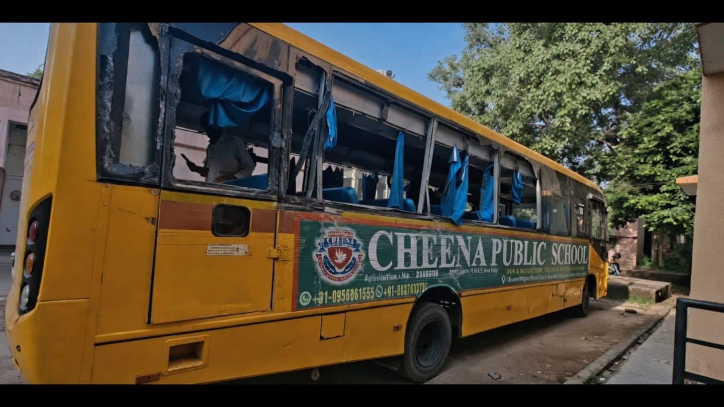 Cheena Public School bus crashes near Ghatampur, teacher killed