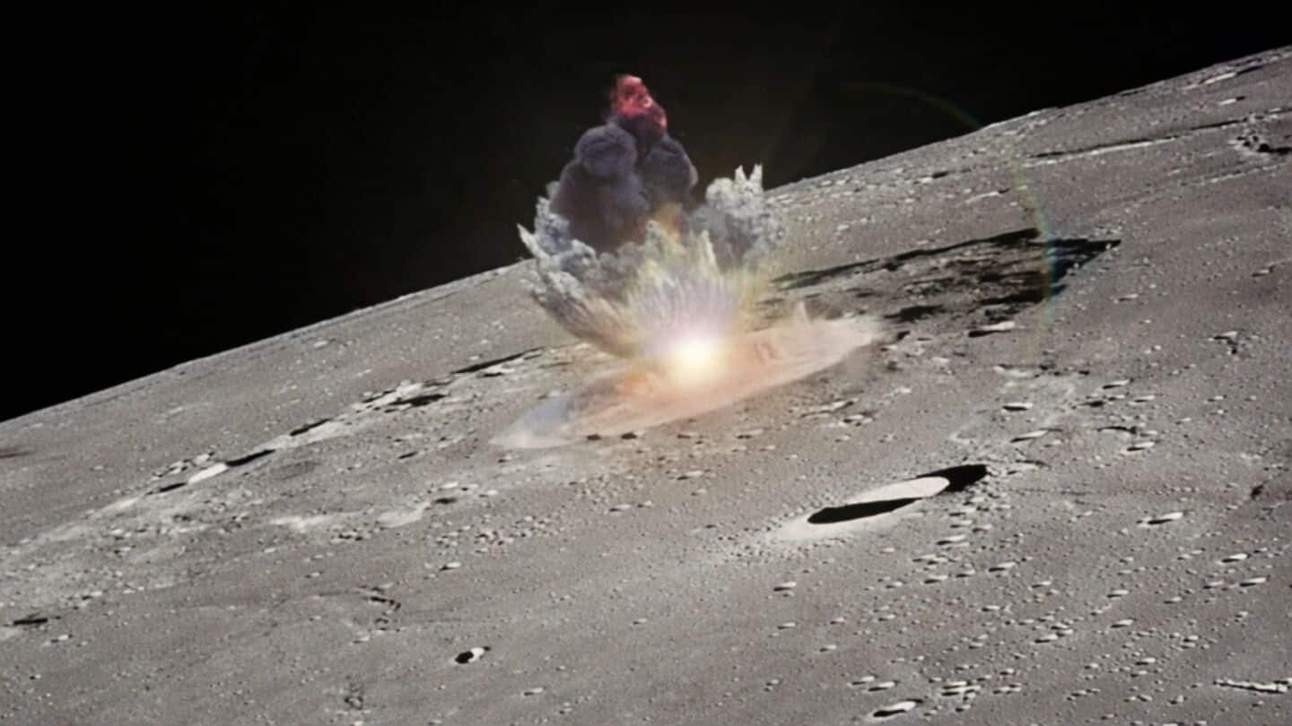 Used SpaceX Falcon 9 stage hit Moon near Einstein crater