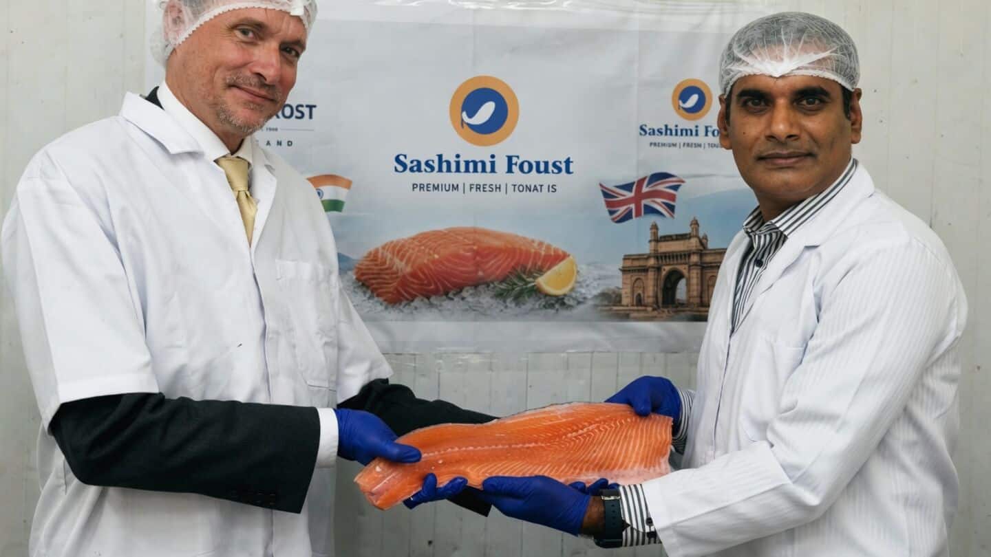 U.K.-India deal enables India's 1st tariff-free Scottish salmon shipment