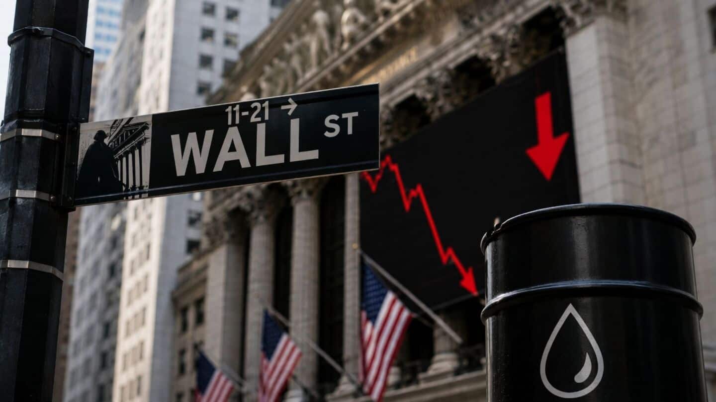 US stocks open sharply lower as Brent crude tops $100