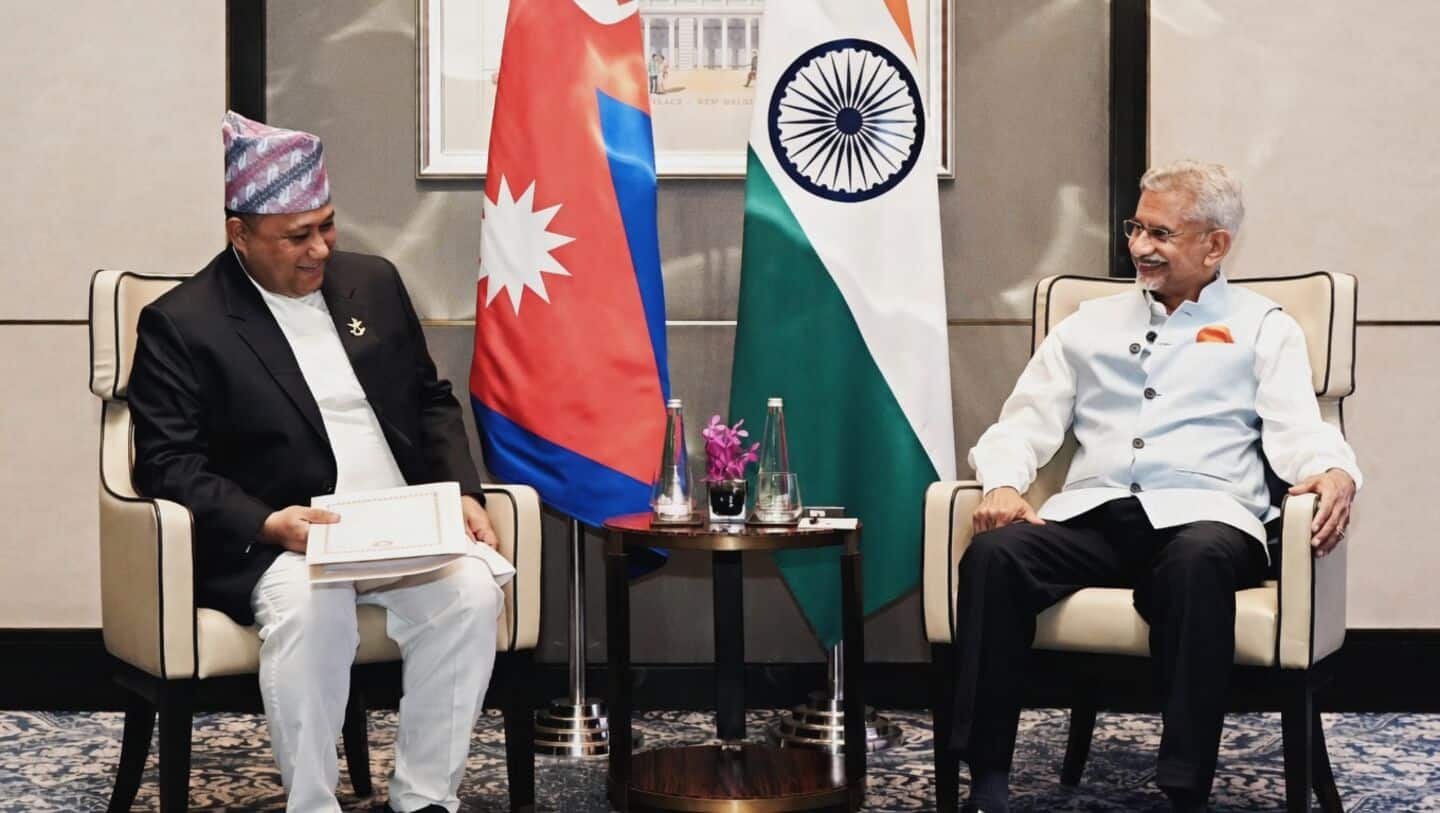 S Jaishankar meets Nepal's Shishir Khanal, criminal assistance pact effective