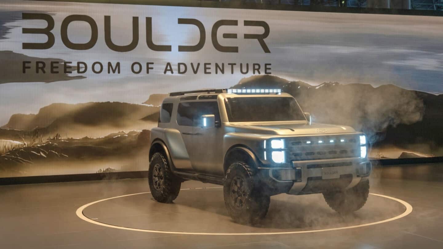 Hyundai debuts Boulder concept SUV, targets Bronco and Wrangler